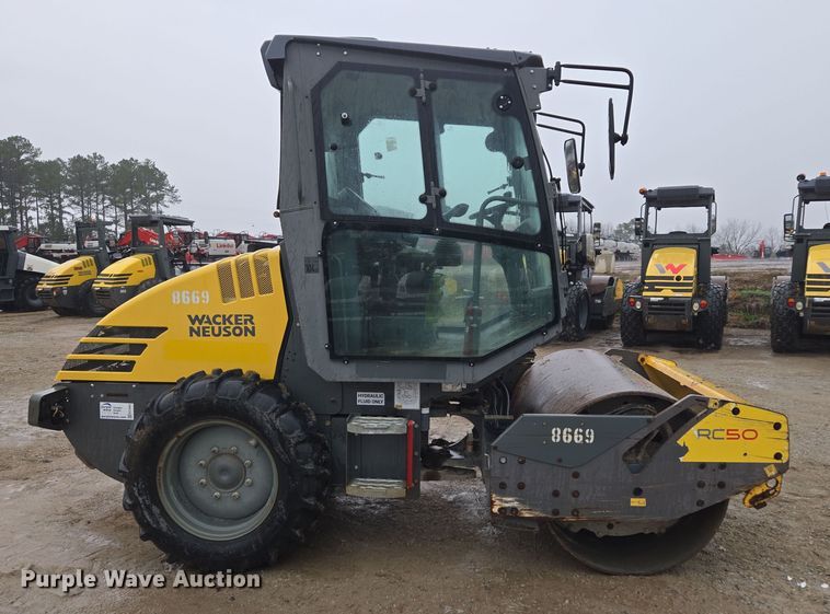 image for item EC3463 Wacker Neuson RC50 single drum vibratory roller