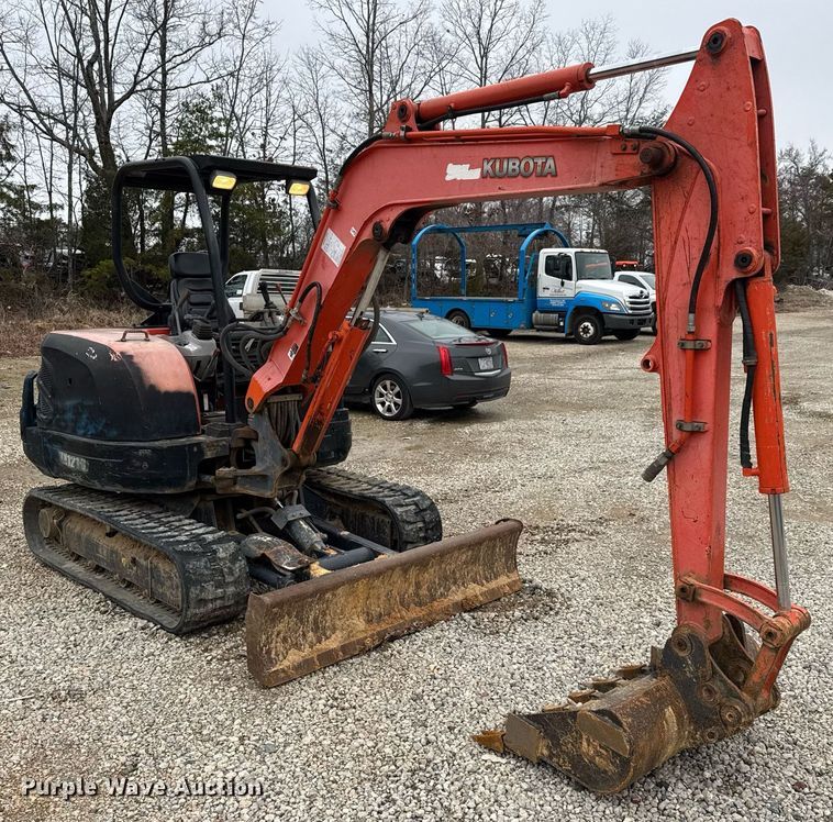 image for item EC3475 2007 Kubota KX121-3 mini excavator