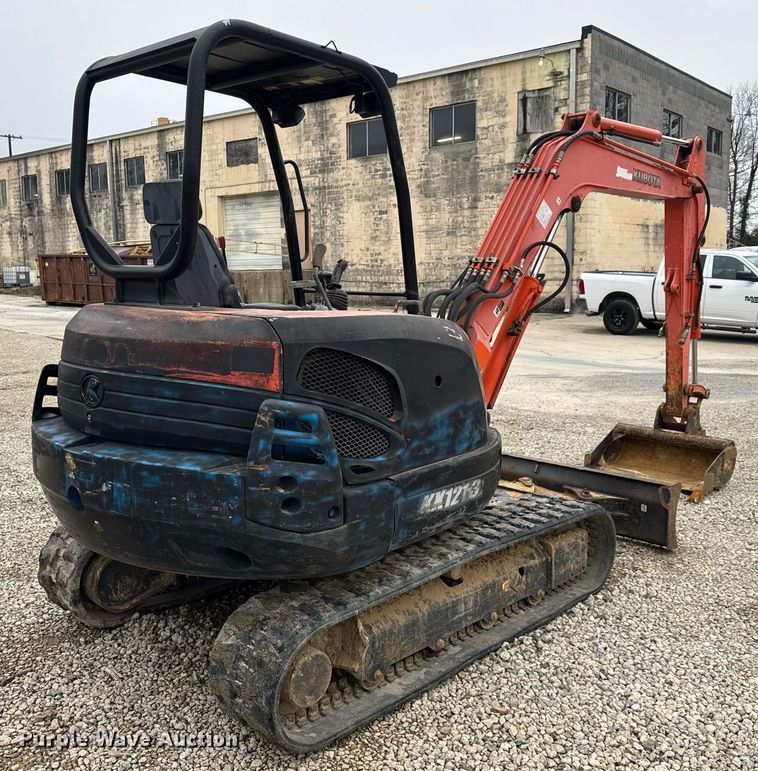 image for item EC3475 2007 Kubota KX121-3 mini excavator