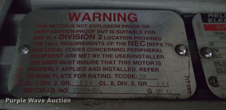 image for item EC3989 2006 Profile Compression Whisper 95LP air compressor