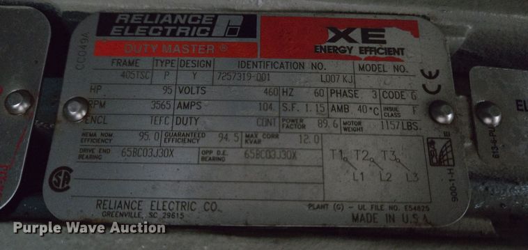 image for item EC3989 2006 Profile Compression Whisper 95LP air compressor