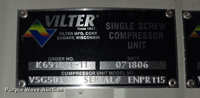 image for item EC3990 2006 Profile Compression Whisper 95 air compressor