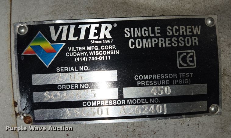 image for item EC3991 2006 Profile Compression Whisper 95LP air compressor