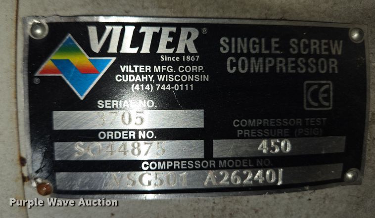 image for item EC3991 2006 Profile Compression Whisper 95LP air compressor