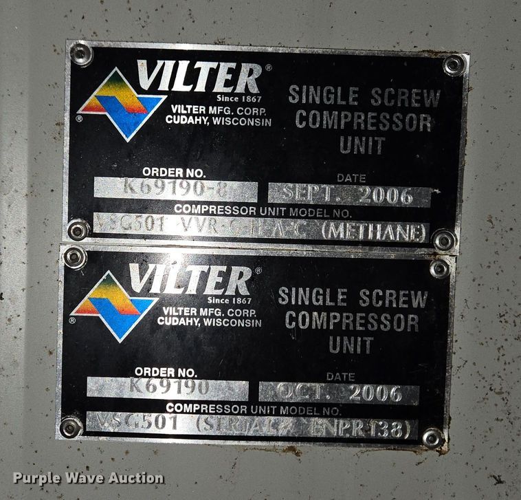 image for item EC3991 2006 Profile Compression Whisper 95LP air compressor