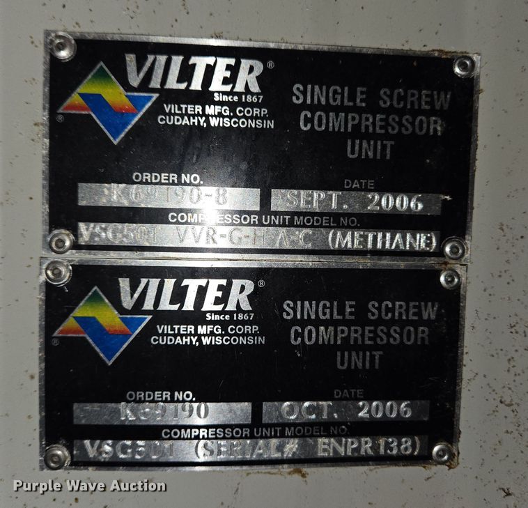 image for item EC3991 2006 Profile Compression Whisper 95LP air compressor