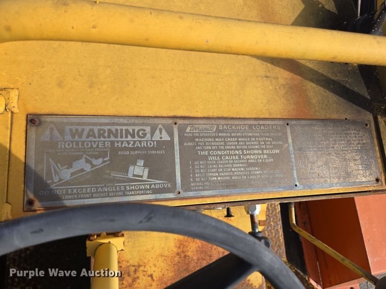 image for item EC3997 1990 Terramite T5B backhoe