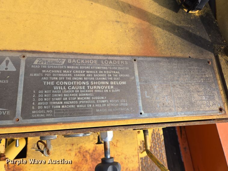 image for item EC3997 1990 Terramite T5B backhoe