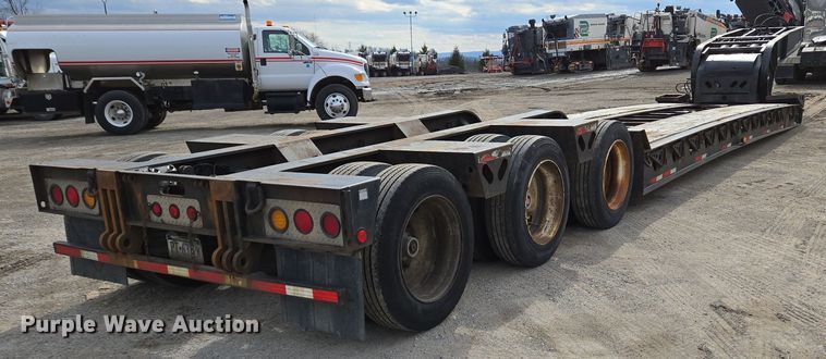 image for item EC4017 2008 X-L Specialized lowboy equipment trailer