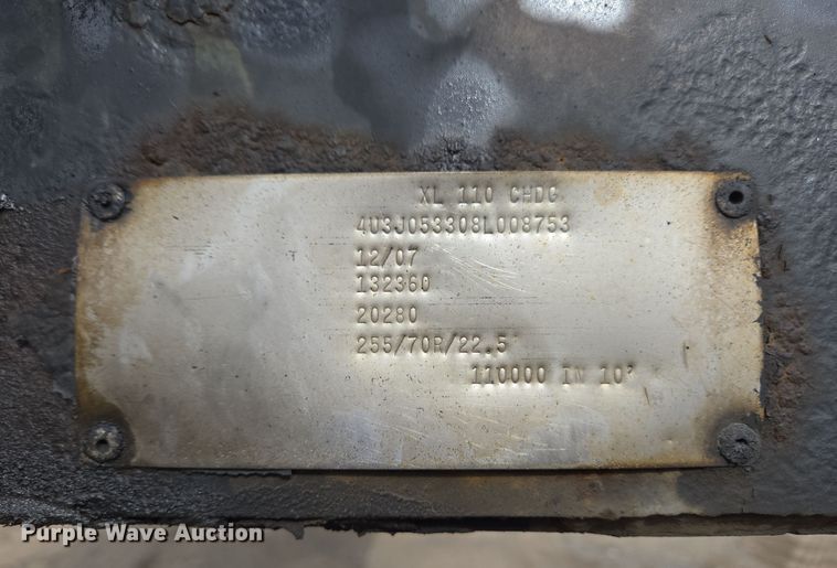 image for item EC4017 2008 X-L Specialized lowboy equipment trailer