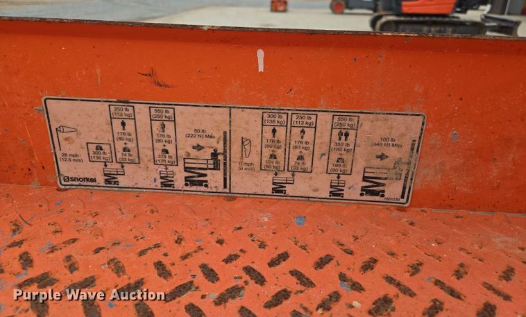 image for item ED2485 2019 Snorkel S3219E scissor lift