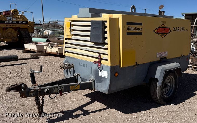 image for item ED5513 Atlas Copco XAS 375 JD6 air compressor