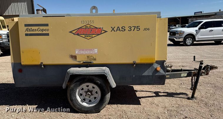 image for item ED5513 Atlas Copco XAS 375 JD6 air compressor