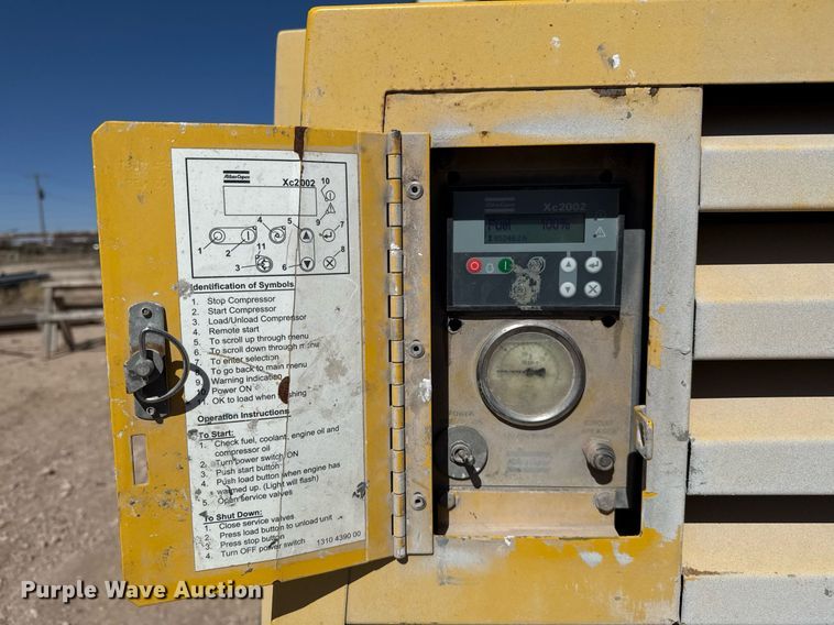 image for item ED5513 Atlas Copco XAS 375 JD6 air compressor