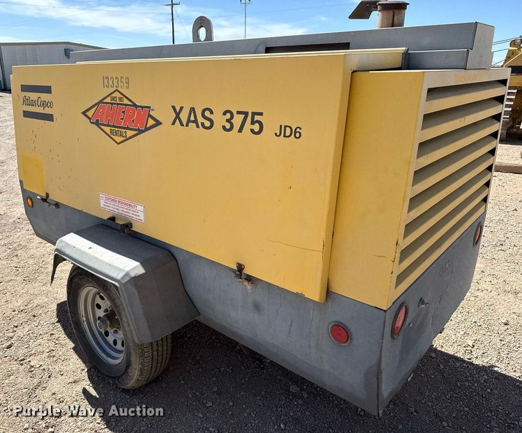 image for item ED5513 Atlas Copco XAS 375 JD6 air compressor