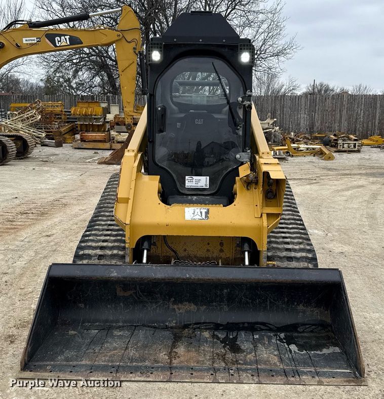 image for item ED5525 2018 Caterpillar 299D2 XHP tracked skid steer loader