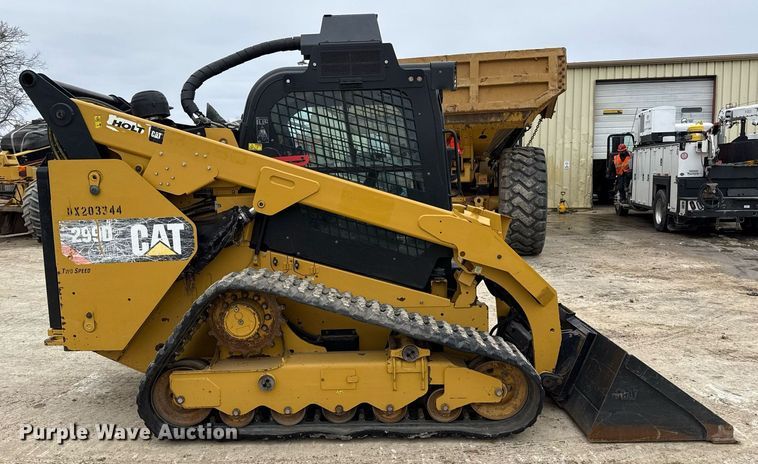 image for item ED5525 2018 Caterpillar 299D2 XHP tracked skid steer loader