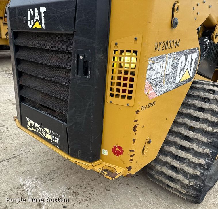 image for item ED5525 2018 Caterpillar 299D2 XHP tracked skid steer loader