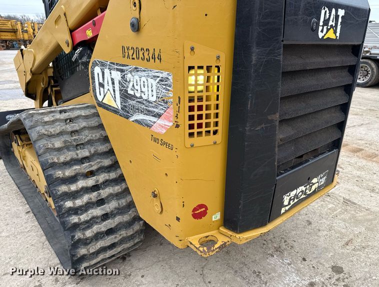 image for item ED5525 2018 Caterpillar 299D2 XHP tracked skid steer loader