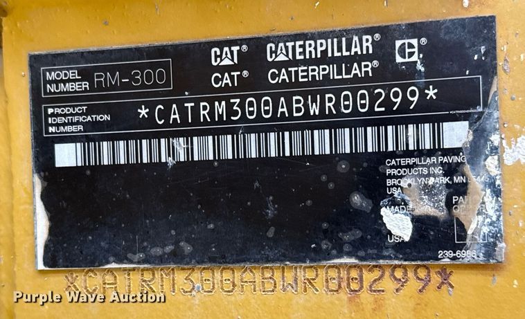 image for item ED5526 2006 Caterpillar RM-300 reclaimer