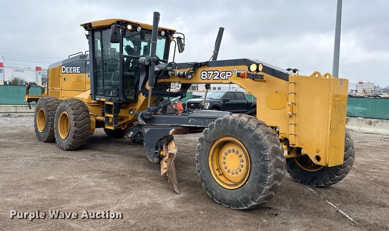 image for item ED5530 2015 John Deere 872GP motor grader