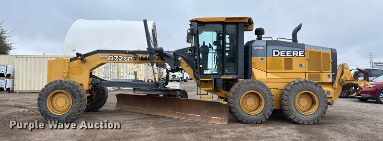 image for item ED5530 2015 John Deere 872GP motor grader