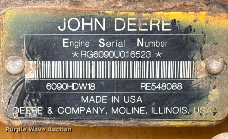 image for item ED5530 2015 John Deere 872GP motor grader