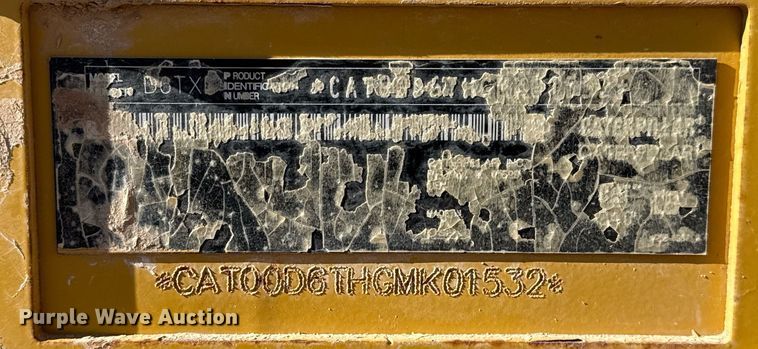 image for item ED5534 2014 Caterpillar D6T XL dozer