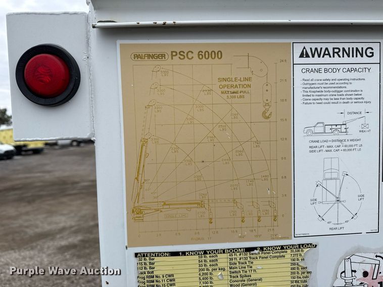 image for item EG2559 2007 Sterling Acterra utility / service truck