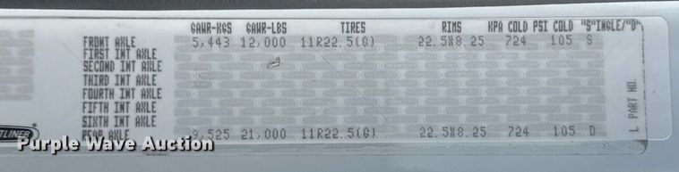 image for item EG2561 2006 Freightliner Business Class M2 Crew Cab utility / service truck