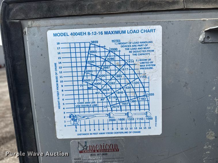 image for item EG2564 2019 Dodge Ram 5500HD Crew Cab utility / service truck