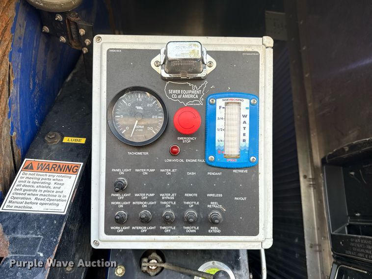 image for item EG2565 2017 Kenworth T370 sewer jetter truck