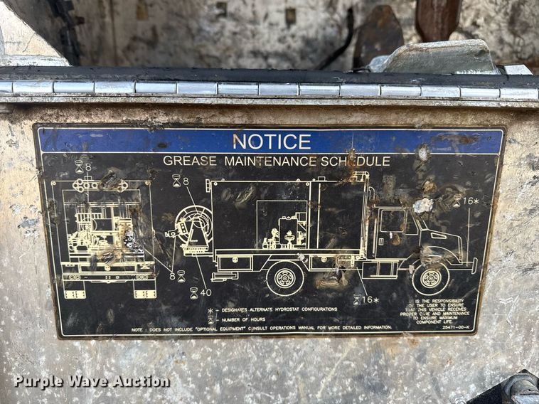 image for item EG2565 2017 Kenworth T370 sewer jetter truck