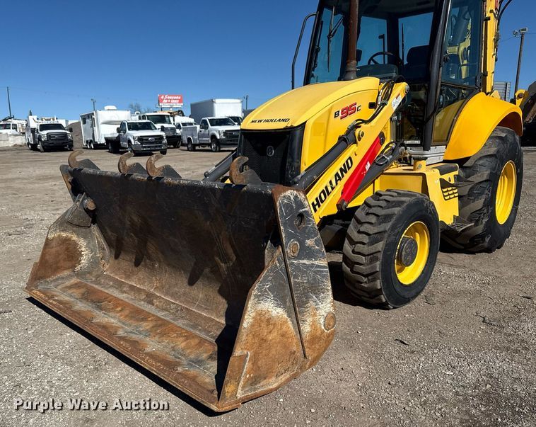 image for item EG2578 2014 New Holland B95C backhoe