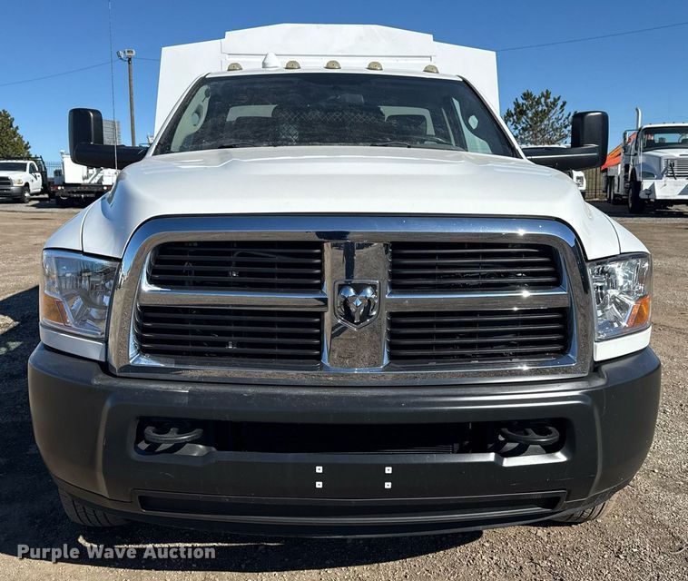 image for item EG2580 2012 Dodge Ram 3500 utility bed pickup truck