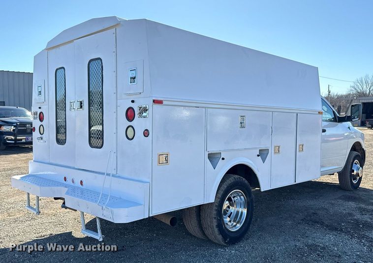 image for item EG2580 2012 Dodge Ram 3500 utility bed pickup truck