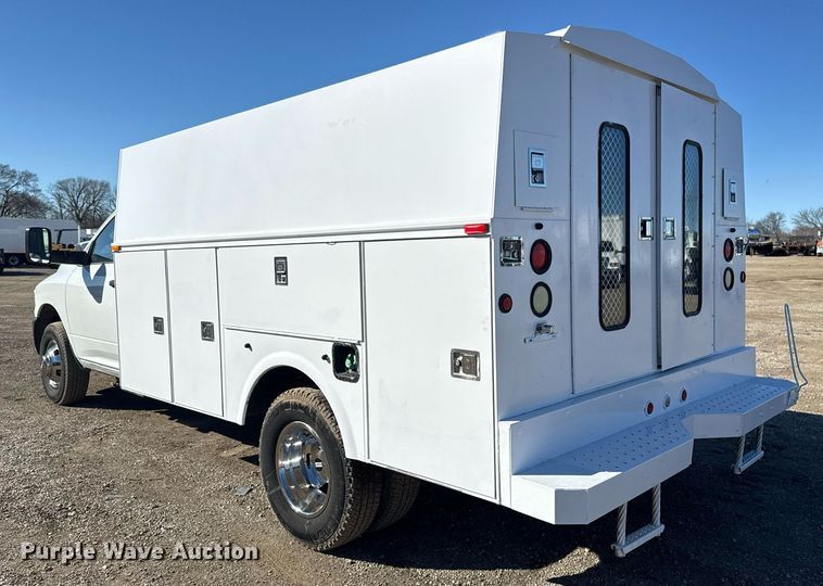 image for item EG2580 2012 Dodge Ram 3500 utility bed pickup truck