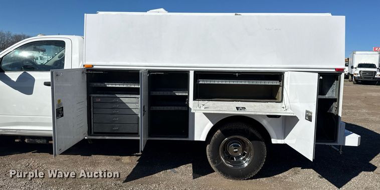 image for item EG2580 2012 Dodge Ram 3500 utility bed pickup truck