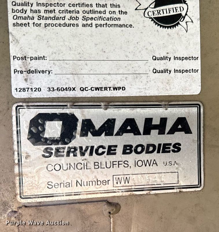 image for item EG2580 2012 Dodge Ram 3500 utility bed pickup truck