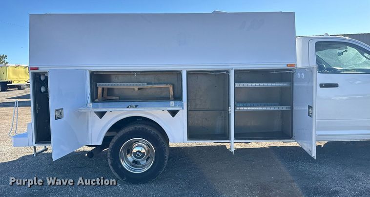 image for item EG2580 2012 Dodge Ram 3500 utility bed pickup truck