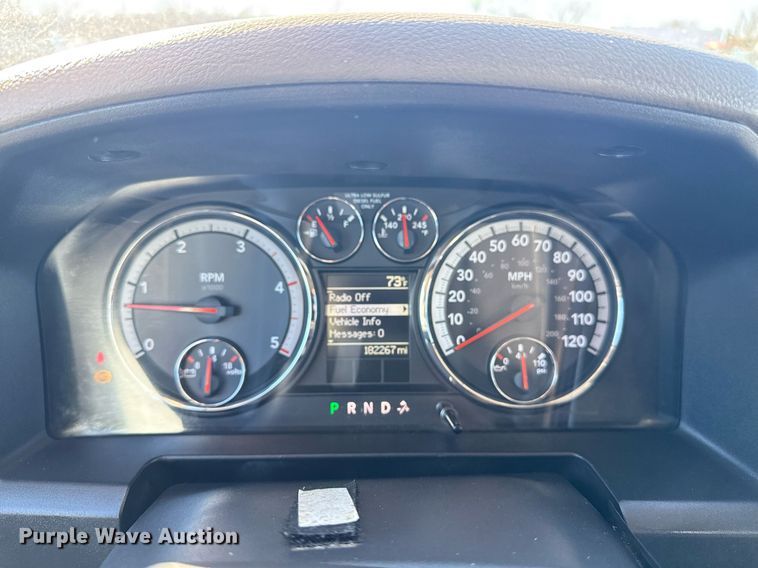 image for item EG2580 2012 Dodge Ram 3500 utility bed pickup truck