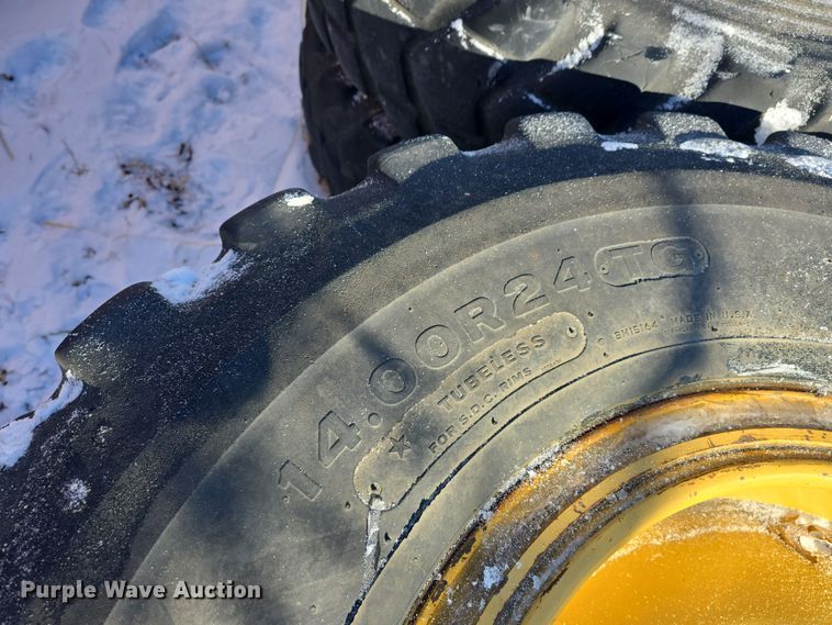 image for item EH8631 (6) 14.00R24TG tires and wheels