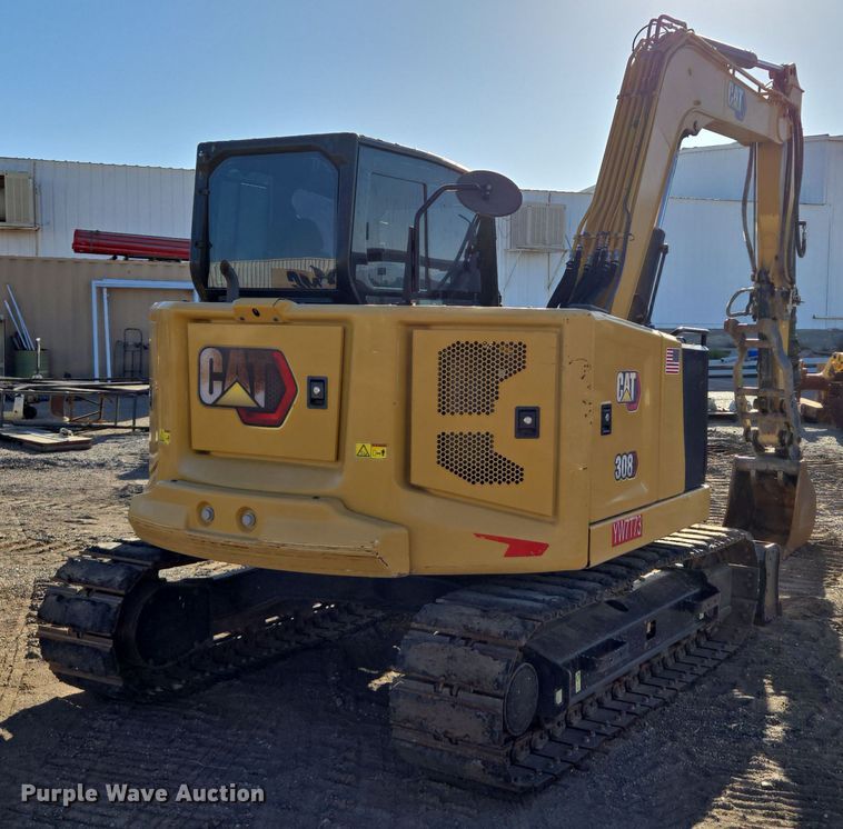 image for item EI4158 2020 Caterpillar 308 mini excavator