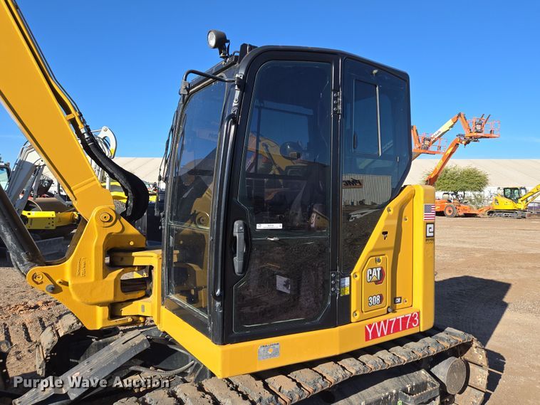 image for item EI4158 2020 Caterpillar 308 mini excavator