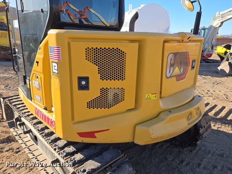 image for item EI4158 2020 Caterpillar 308 mini excavator