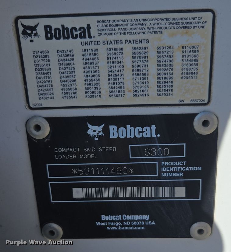 image for item EI4171 2006 Bobcat S300 skid steer loader