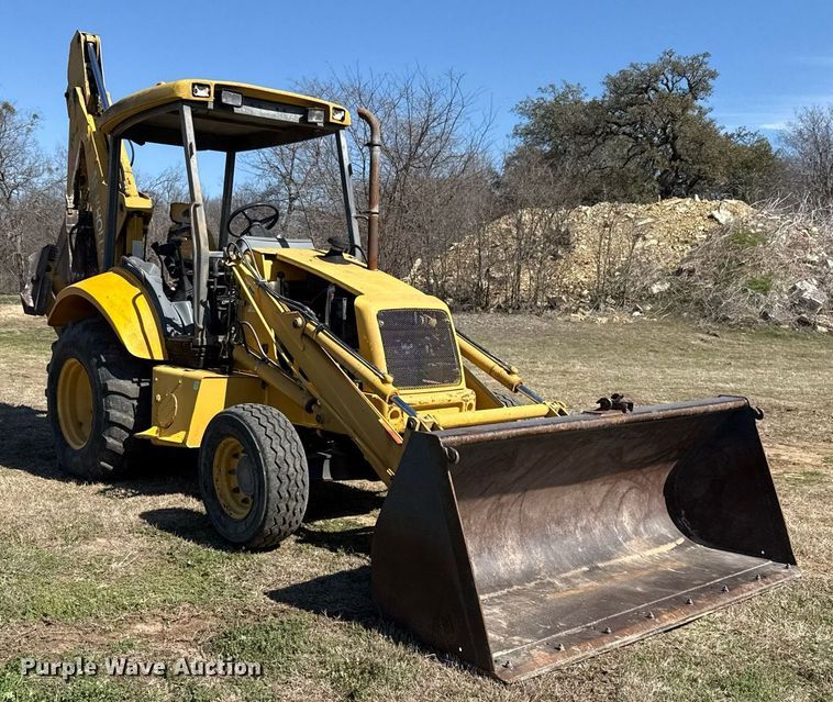 image for item EJ3484 2003 New Holland LB75 backhoe
