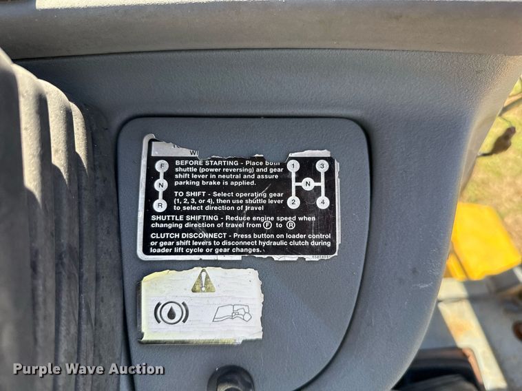 image for item EJ3484 2003 New Holland LB75 backhoe