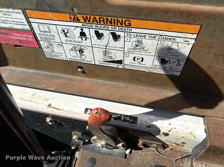 image for item EJ3485 2010 Bobcat T190 tracked skid steer loader