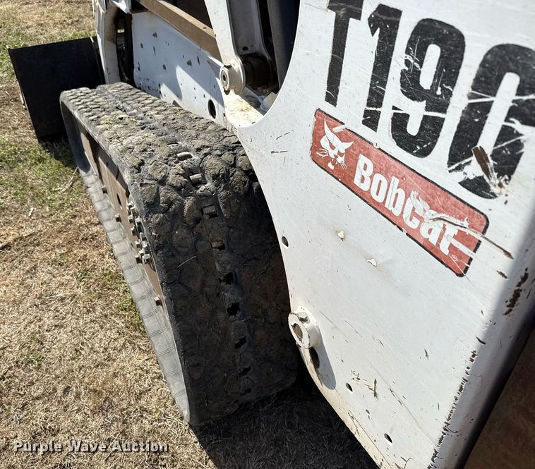 image for item EJ3485 2010 Bobcat T190 tracked skid steer loader